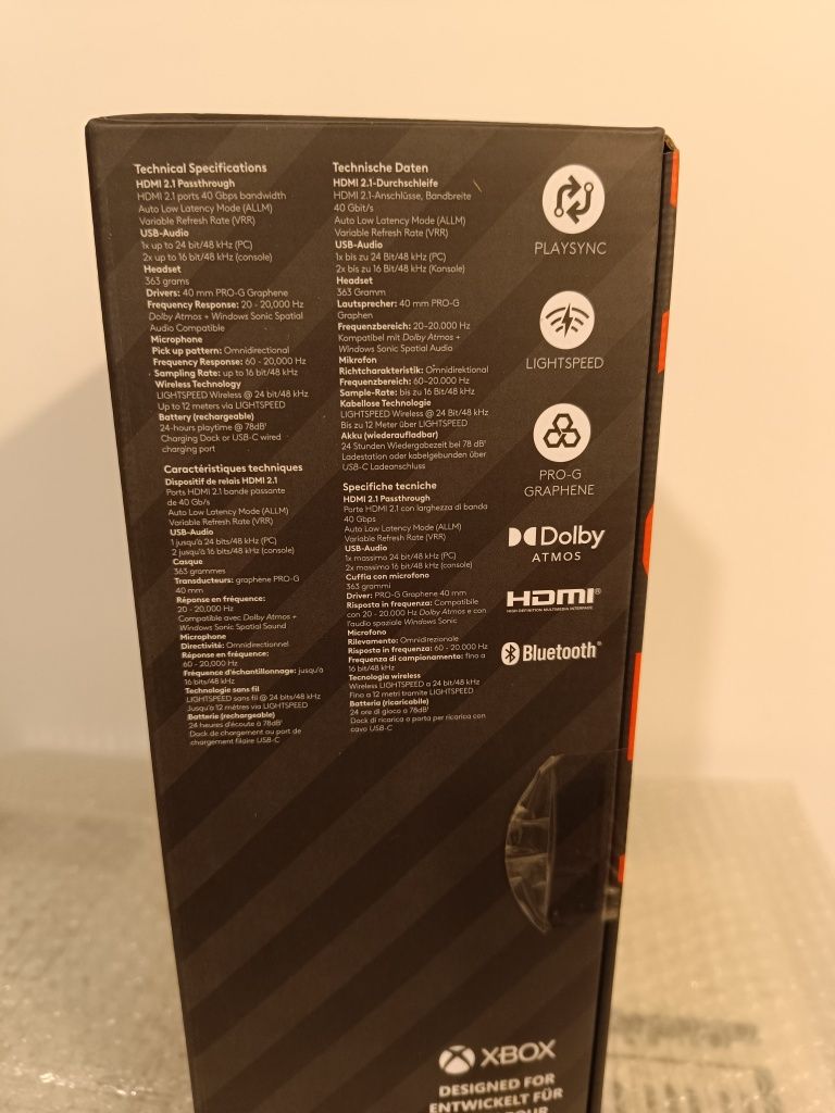 Căști gaming wireless Logitech Astro A50X PC.PS5.Xbox sigilate