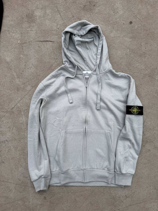 ПРОМОЦИЯ Мъжки Черен Суичър Stone Island Темен Пуловер Стоун Айлънд
