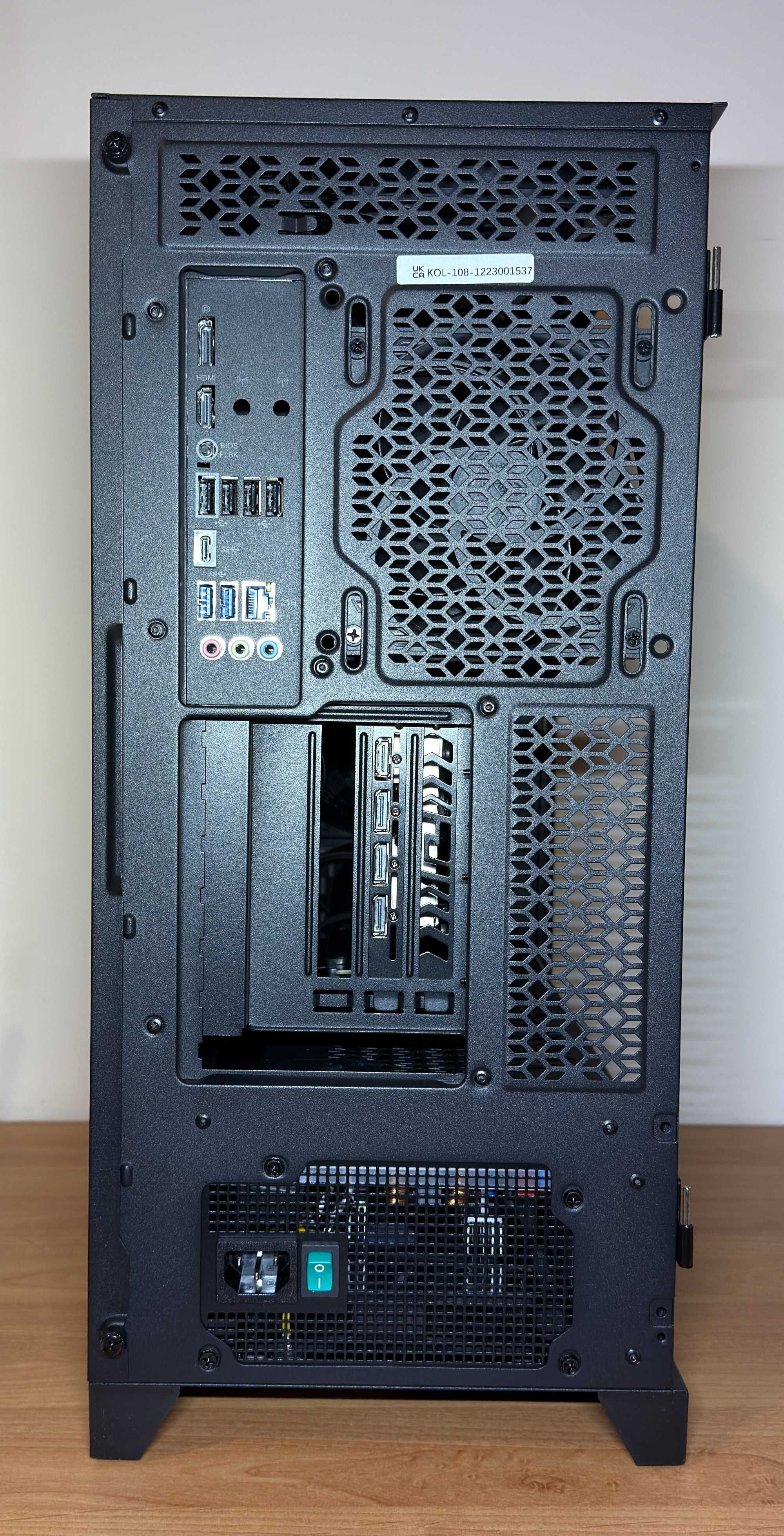 НОВ Kомпютър Ryzen 5 AM5 RX 7800 XT 16GB RAM 32GB DDR5 SSD 1TB NVME