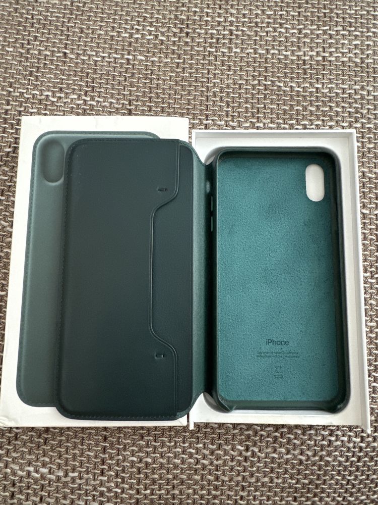 Husa Apple originala piele - iPhone XS Max