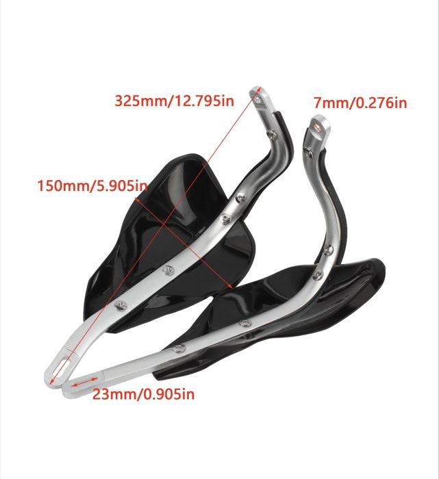 SET Protectii de maini CYCRA , ATV / MOTO + 2 suporti prindere