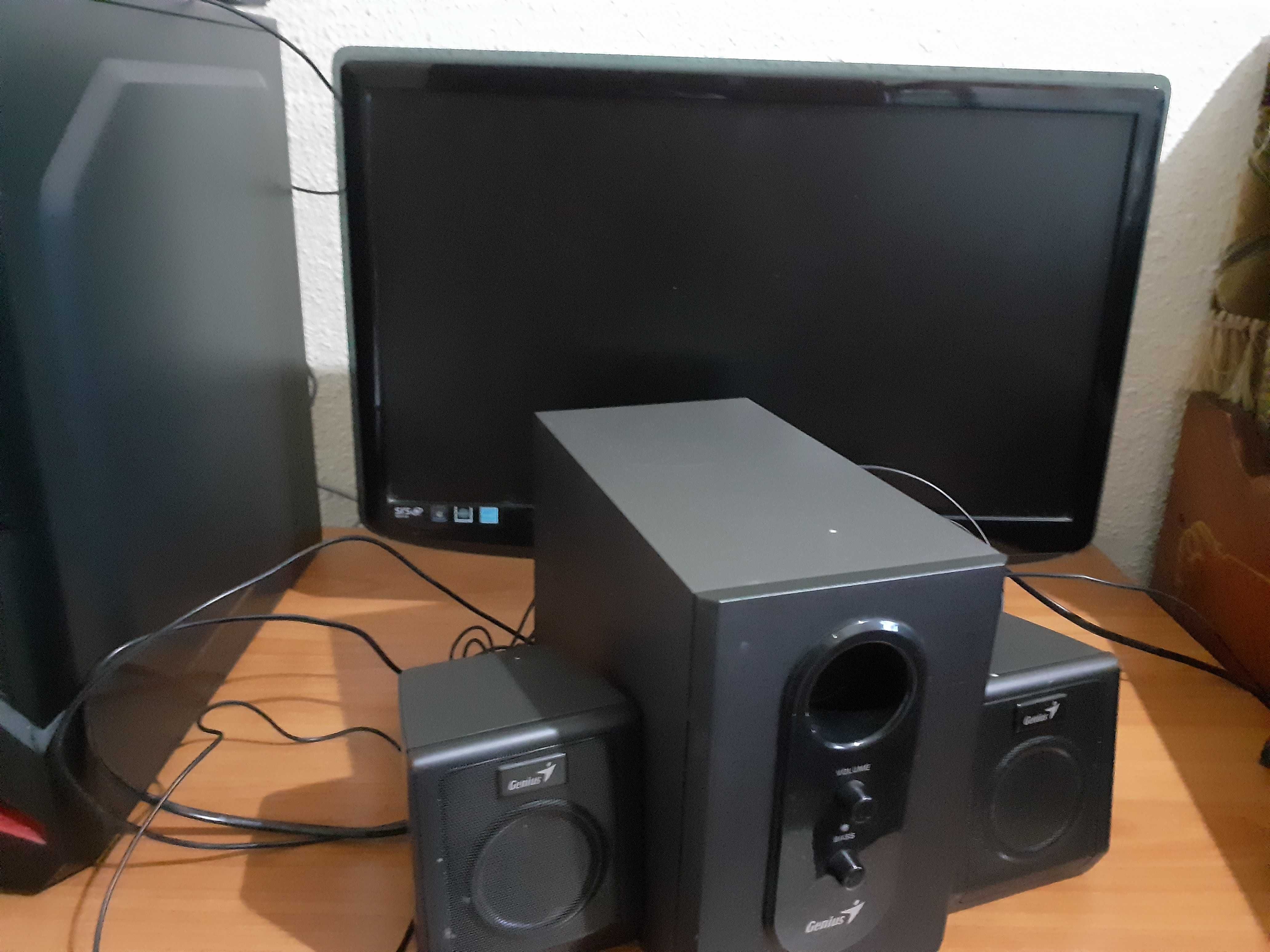 Vând monitor Pc și/sau sistem audio