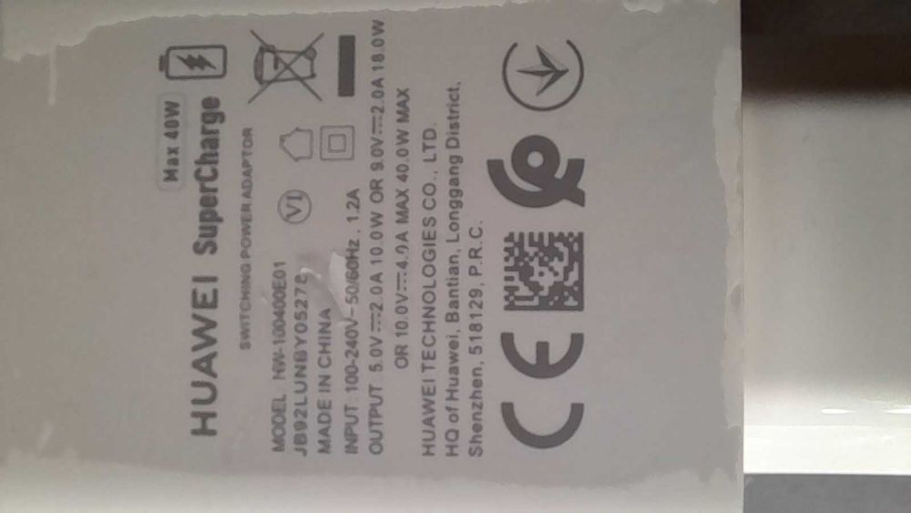 Incarcatoare Huawei , Honor originale 66w 6A super fast charge