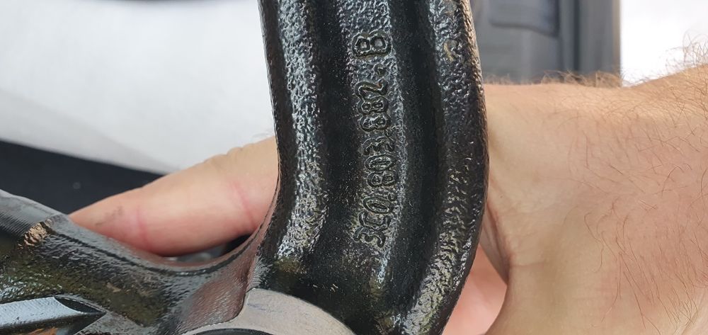 Cui (carlig) remorcare detașabil vw