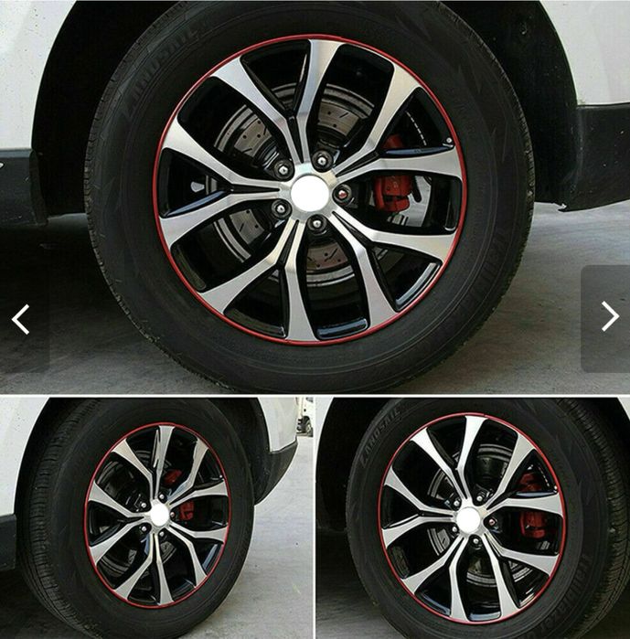 Banda protecție jante 8M (diferite culori)