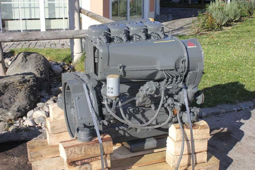 Motor Deutz F4L912 reconditionat pentru incarcator frontal Atlas 1302