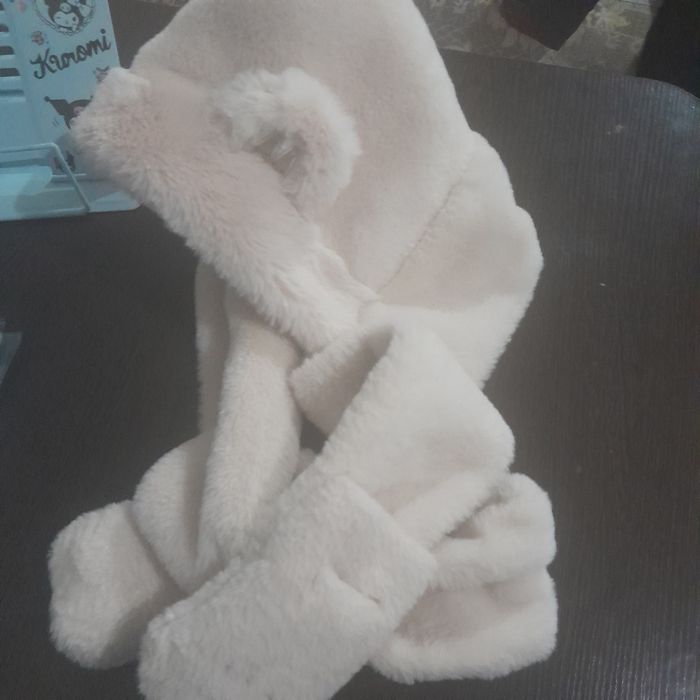 Шапка шарф зимняя