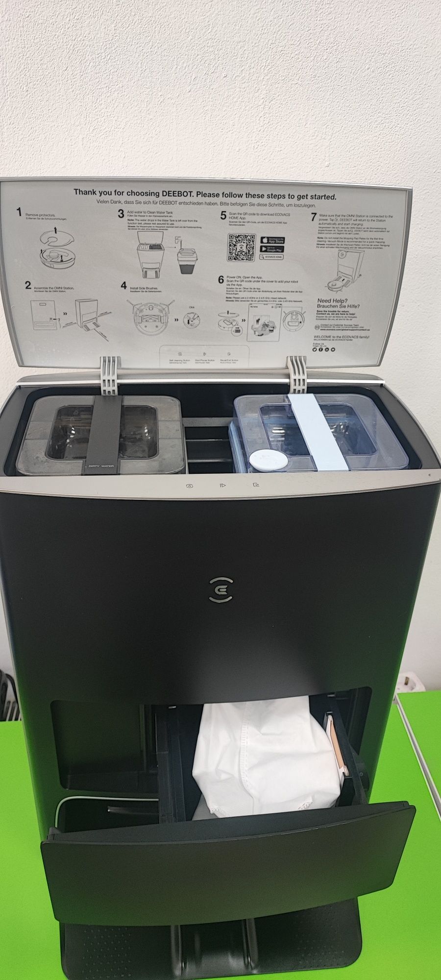 Robot aspirator Ecovacs Deebot X1 Omni
