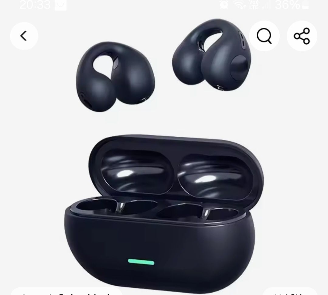 Căști wireless bluetooth