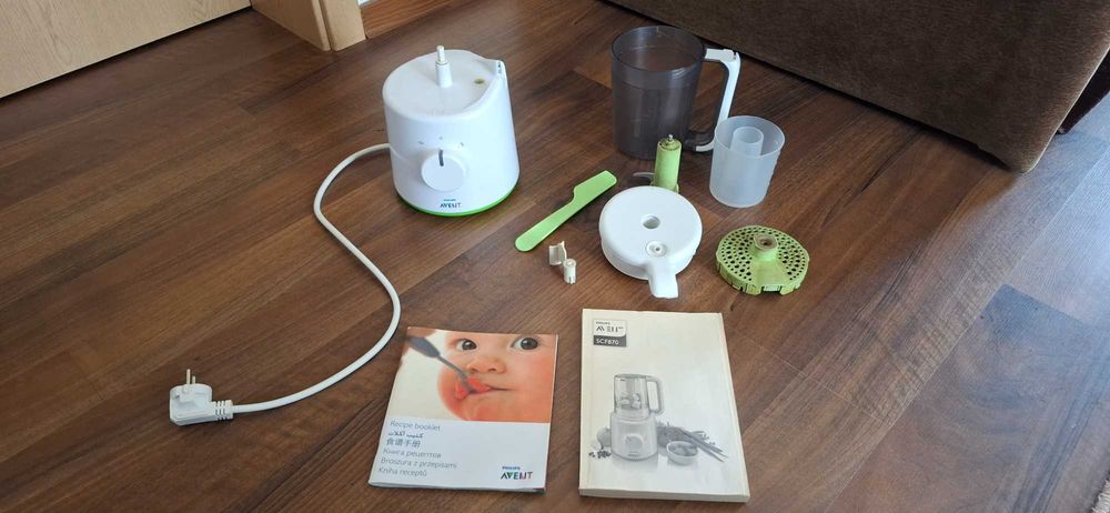 Aparat de gatit cu abur si blender 2in1 Philips Avent