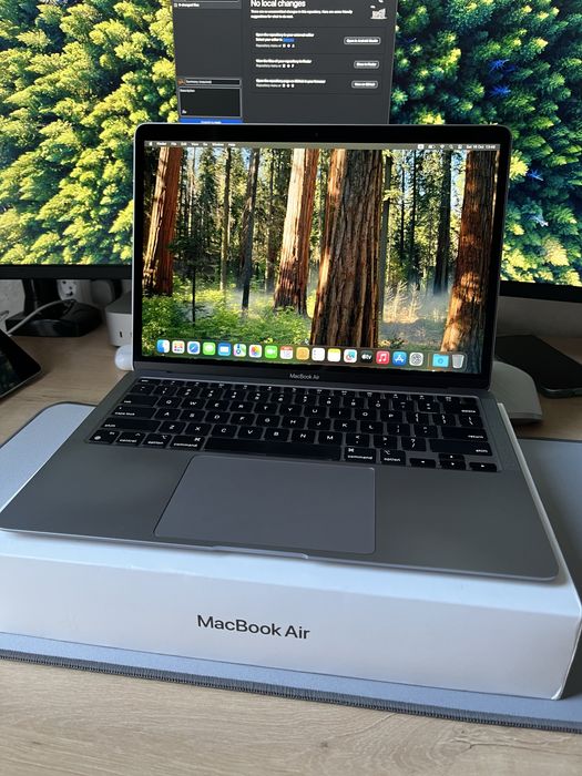 MacBook Air M1 256Gb 86% полный комплект