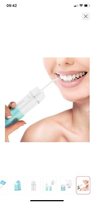 Ирригатор новый Kitfort КТ-2906 голубой