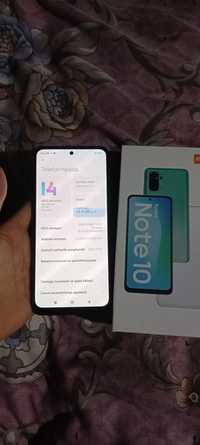 Redmi note 10 karobka bor  holati ortacha