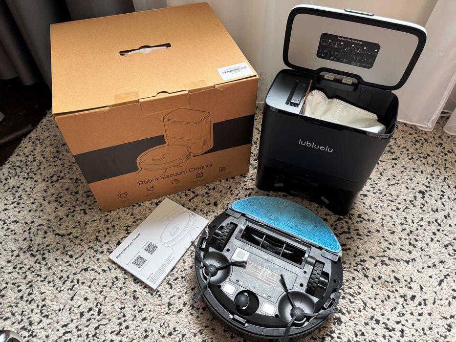 Aspirator ROBOT Lubluelu SL60 Plus, navigare LiDAR, mopare, 120 MIN