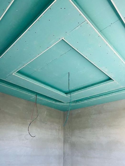 Gipsakarton tunuka fon  ishlari qilamiz.
Devor va patalok qilamiz.
Ish