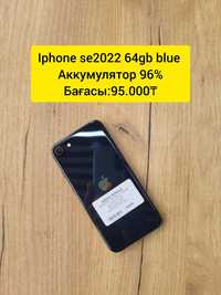 Iphone SE 2022 64gb blue