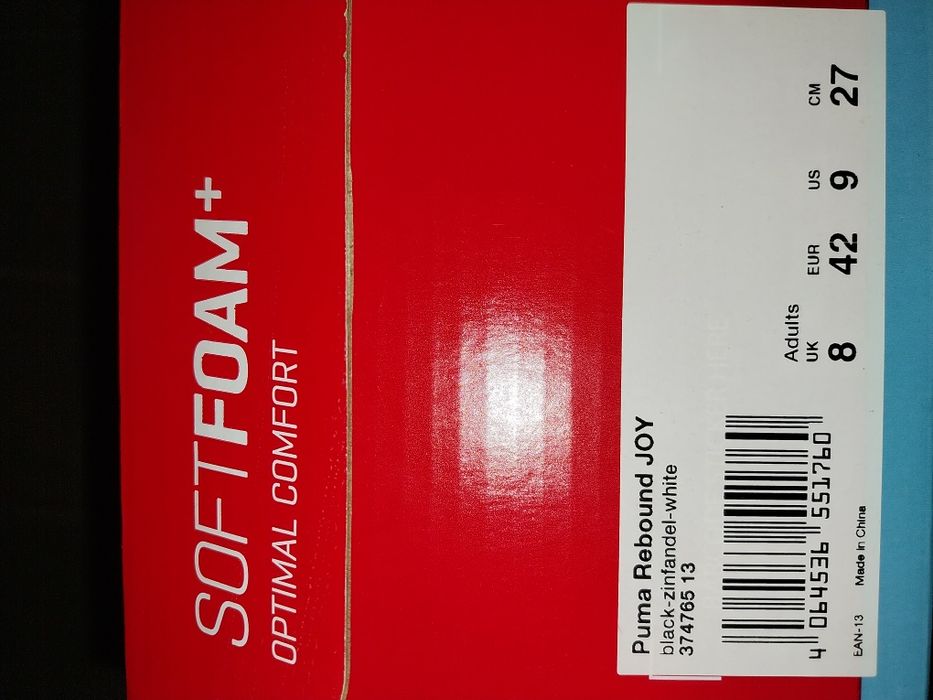 Vand ghete adidas Puma Rebound Joy, noi, nr 42, 43