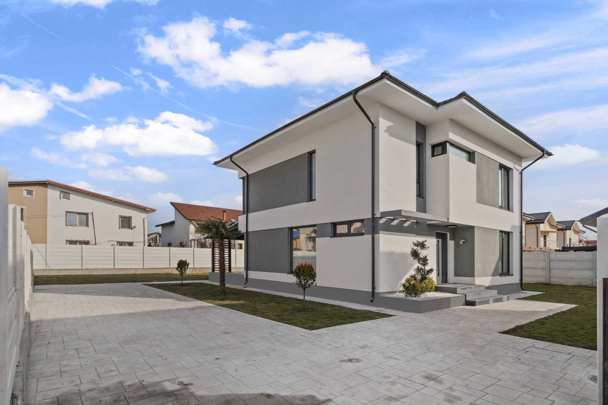 Casa Individuala Noua Ghencea 575 mp teren,pompa de caldura.Poze reale