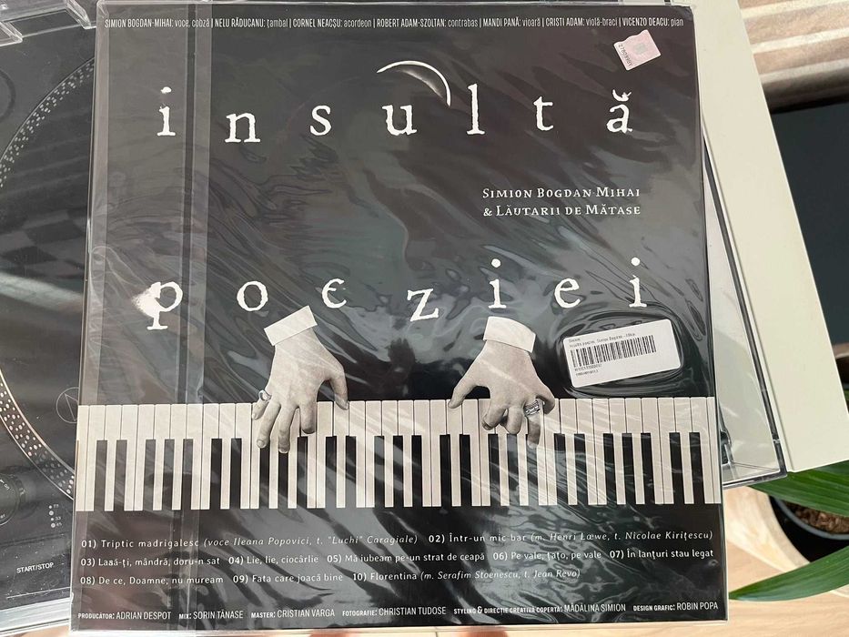 Vinyl Insulta Poeziei - Simion Bogdan Mihai & Lautarii de Matase
