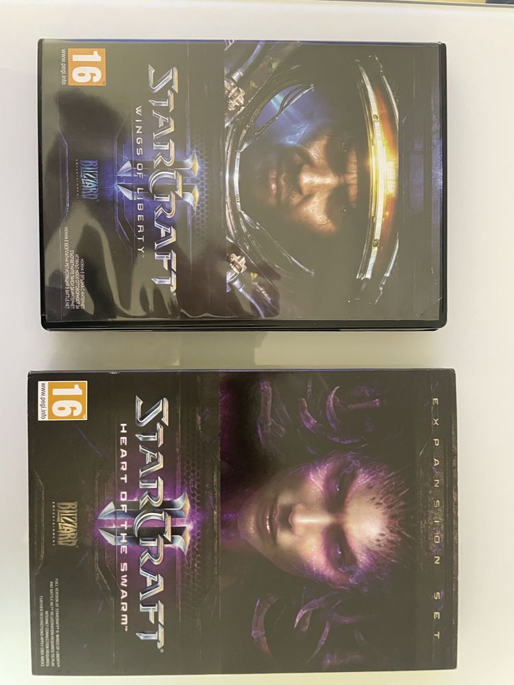 Starcraft heart of swarm&winds of liberty