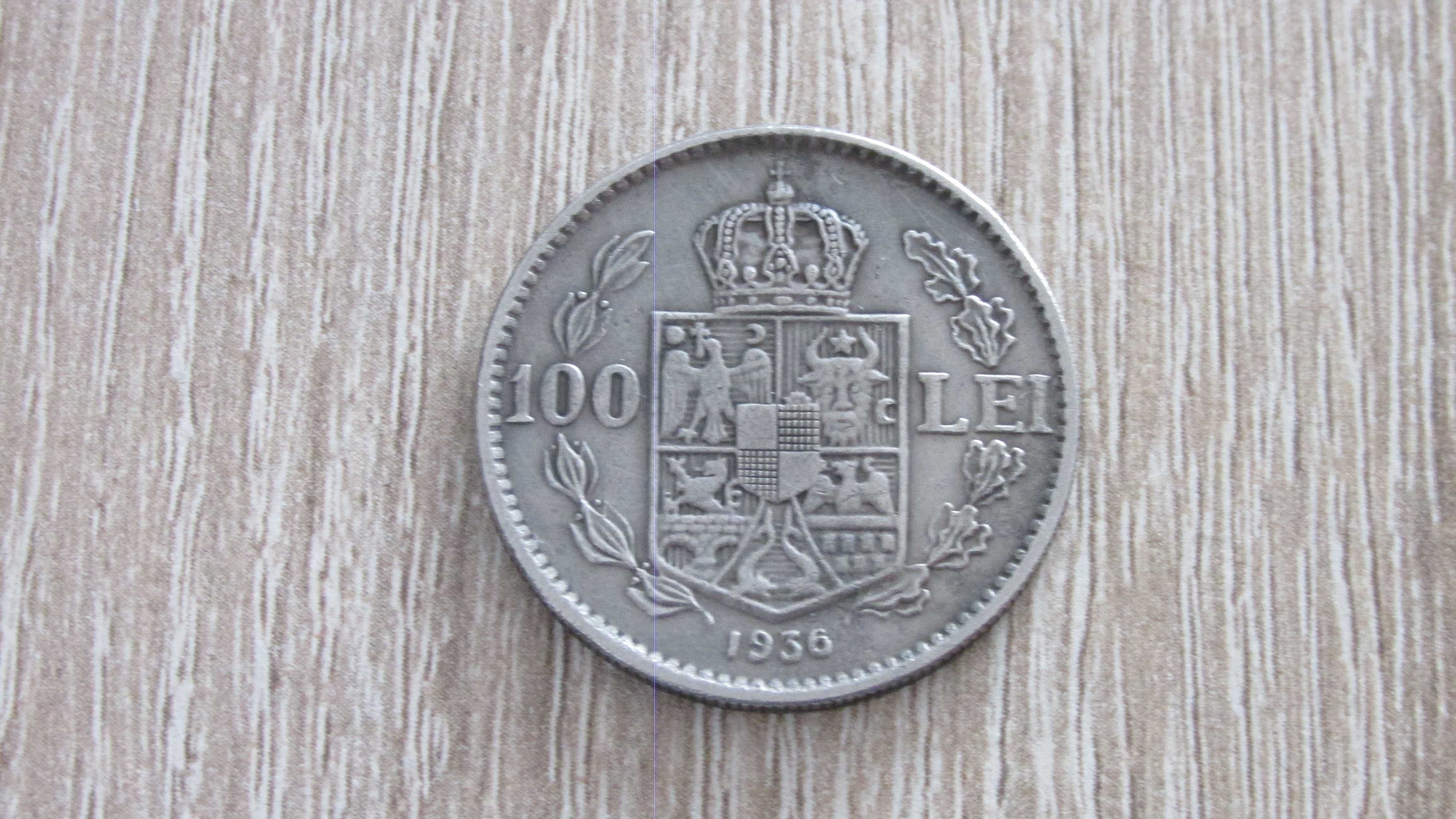 Moneda 100 lei 1936