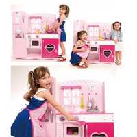 Детска дървена кухня - Classic World - Розова