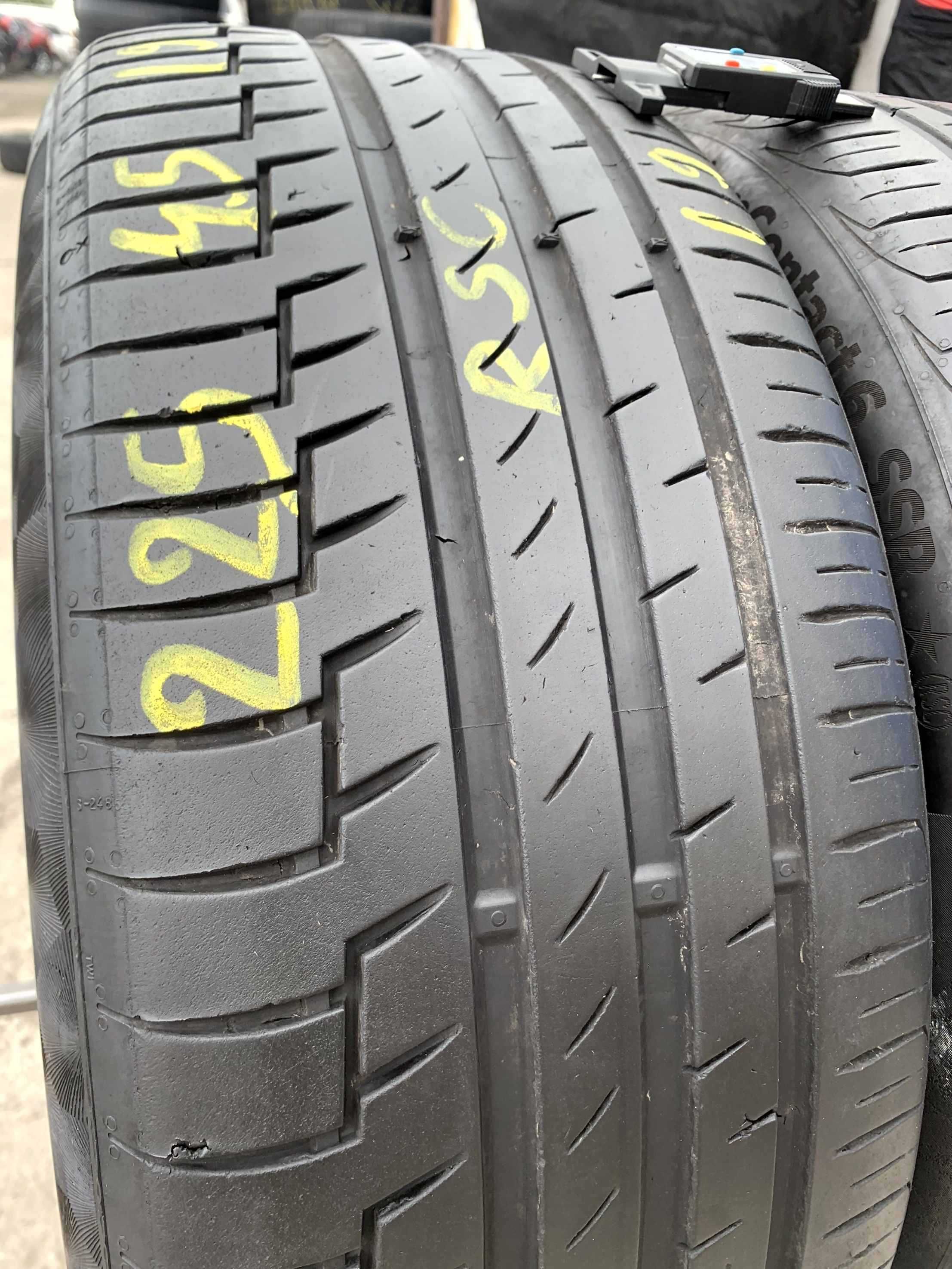 SET 2 Anvelope Vara 225/45 R19 CONTINENTAL PremiumContact 6  Runflat