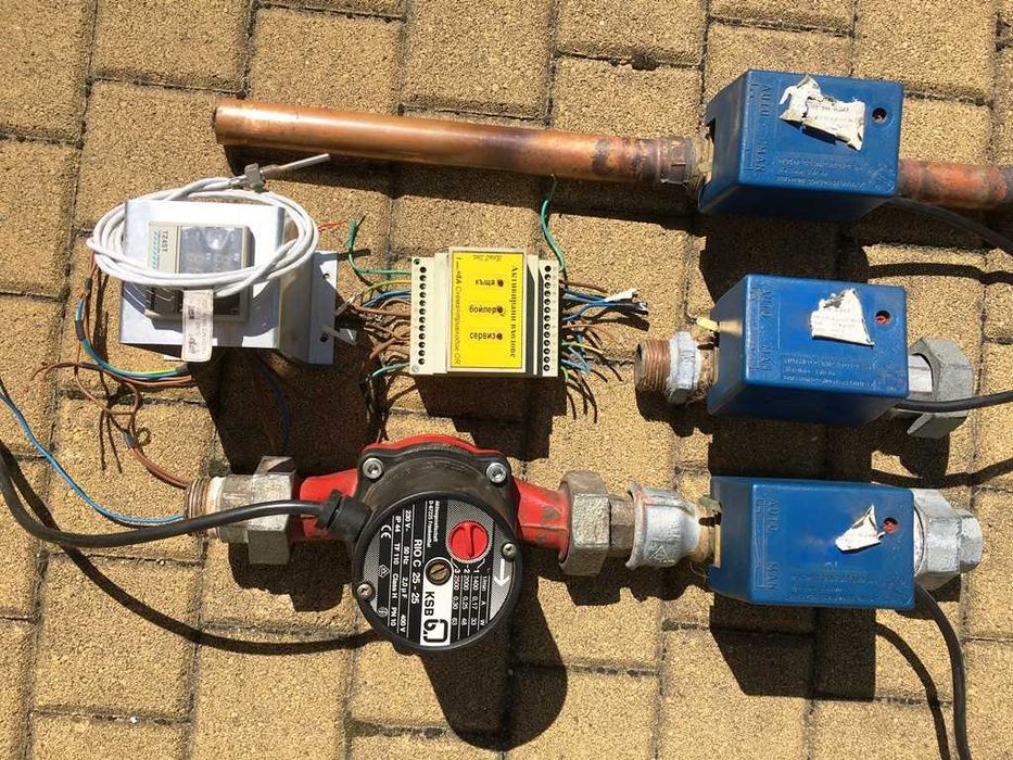 Продавам Термо контролер с Температурен датчик Платина 100 Pt100!!!