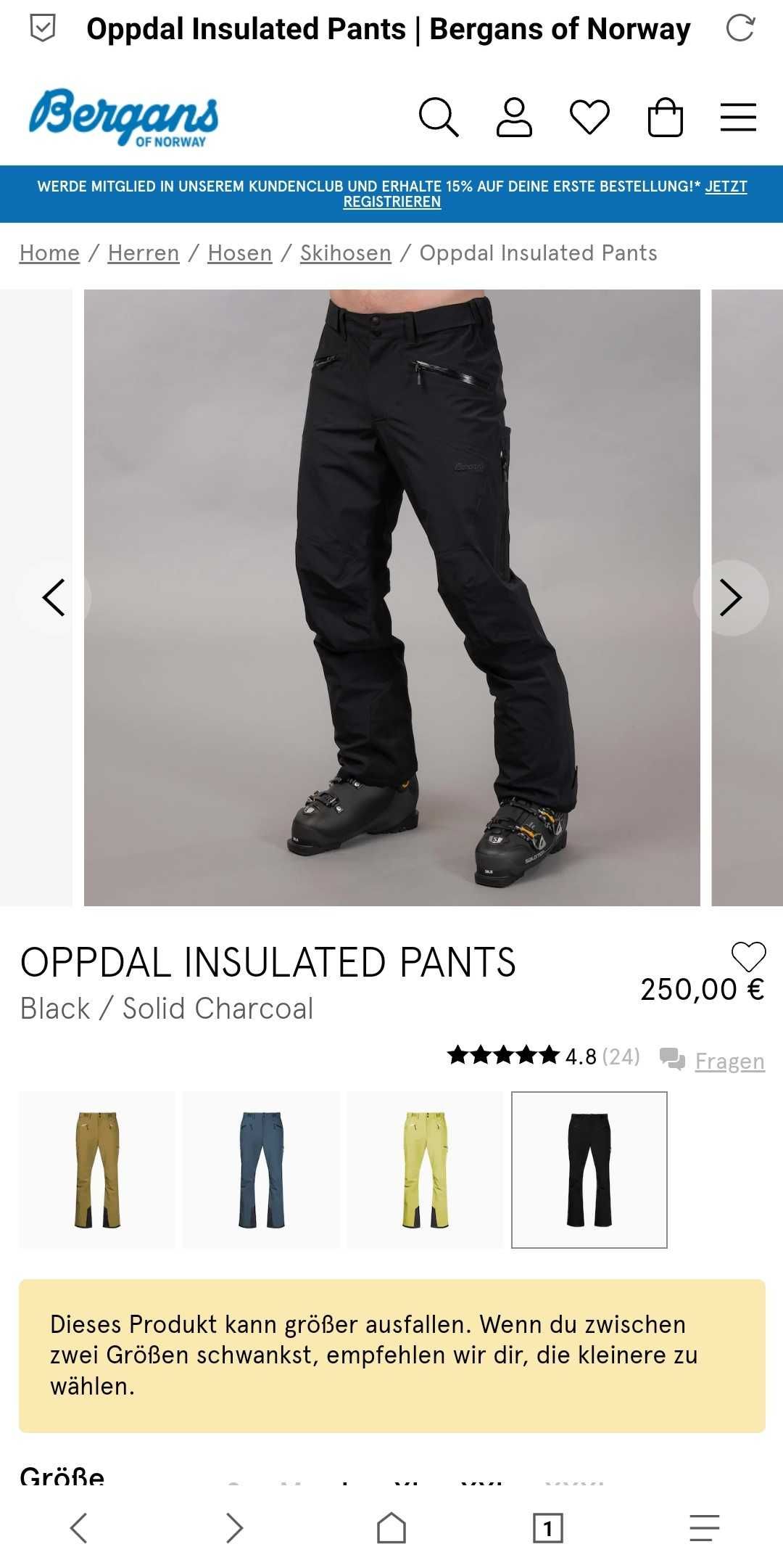 Bergans®-Oppdal Insulated Pants