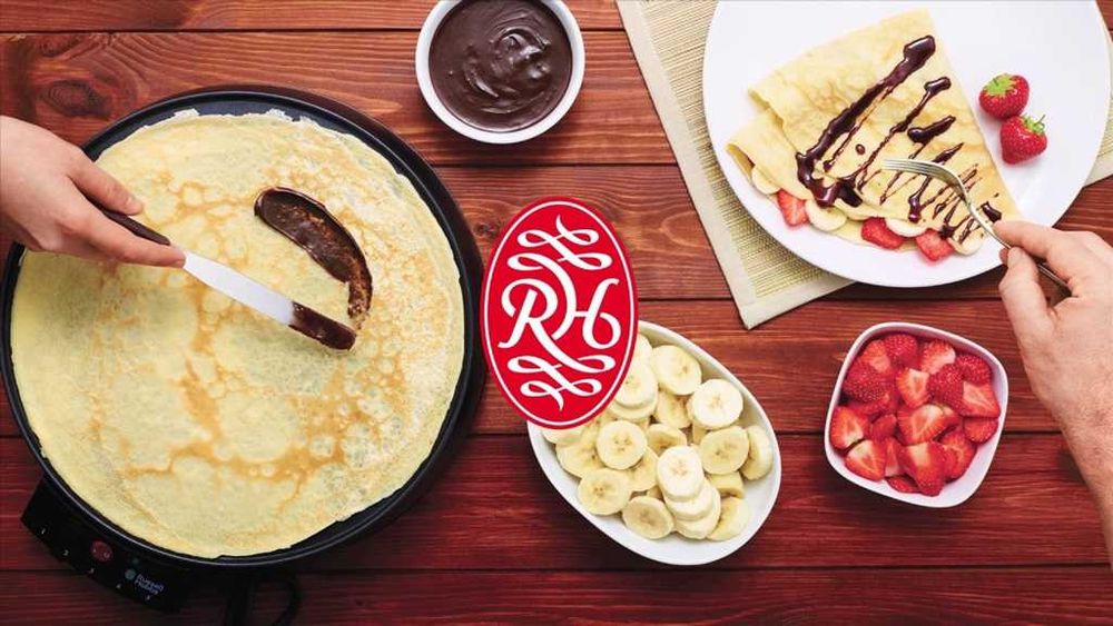 Уред за приготвяне на палачинки катми Russell Hobbs Fiesta 1000W 30 см