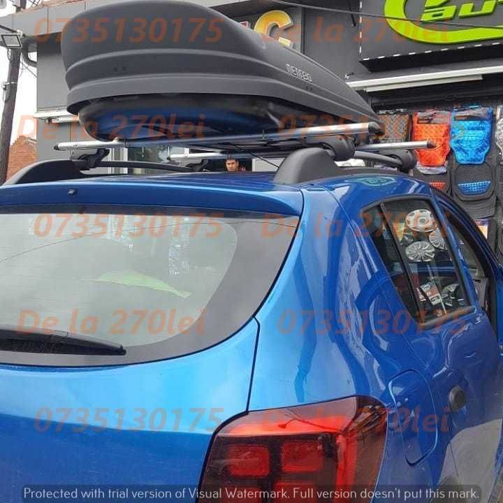 Bare transversale portbagaj ALUMINIU DACIA Duster Dokker Logan Sandero