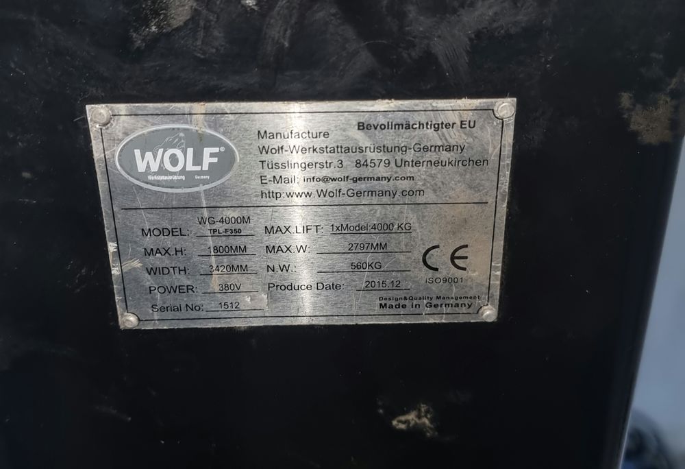 Elevator 4 tone , cric 4 tone 380v