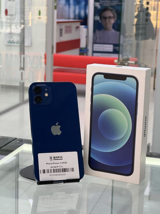 Айфон 12 64 гб 75% !-&/