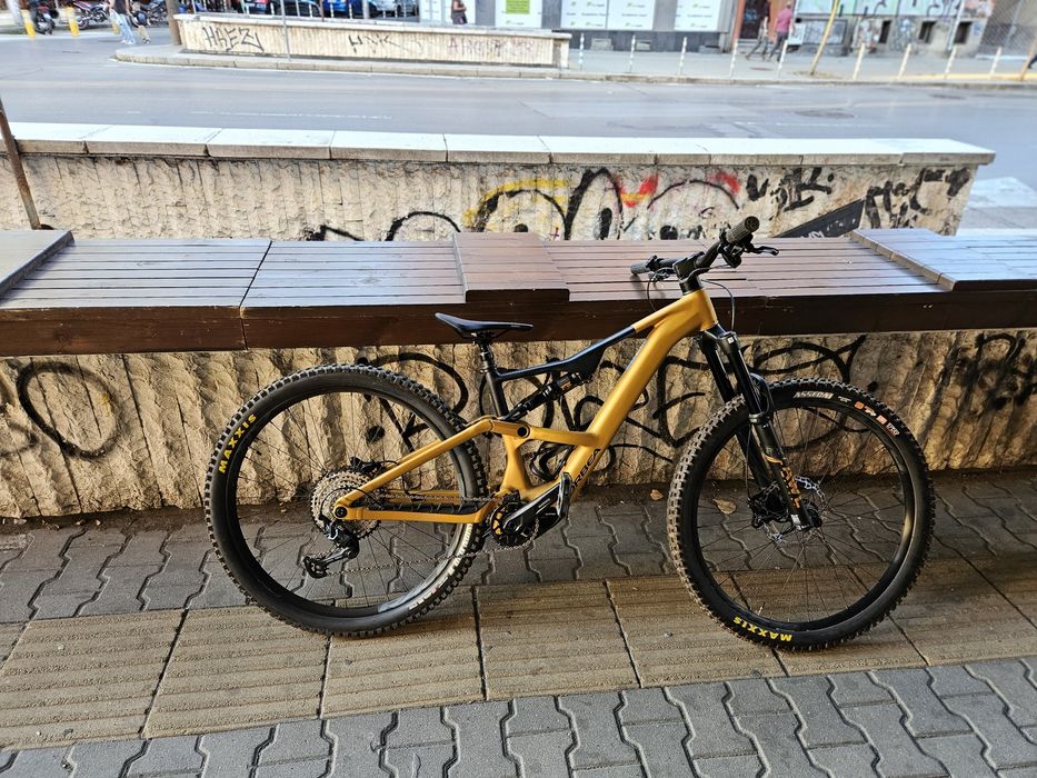 Orbea Rise Lt H20 2024 Size M Bumblebee Yellol-Black Matt