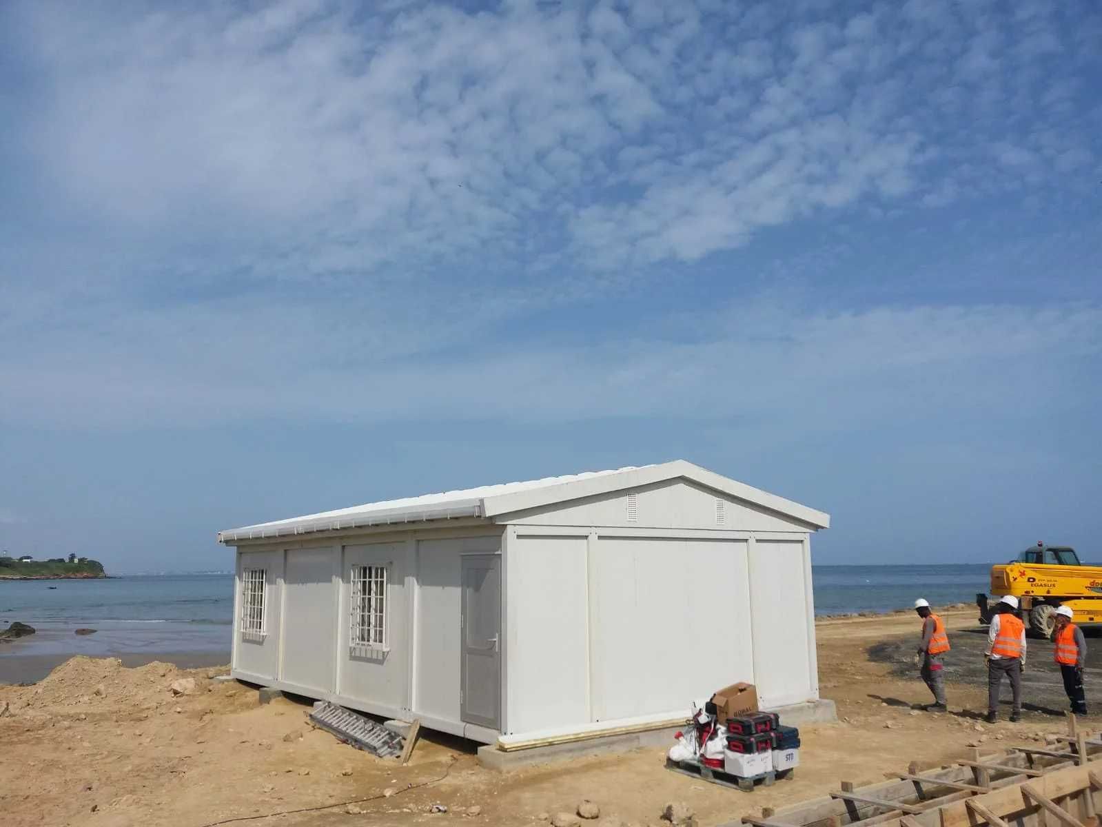 Casa modulara, garaje auto, containere din panou sandwich termoizolant