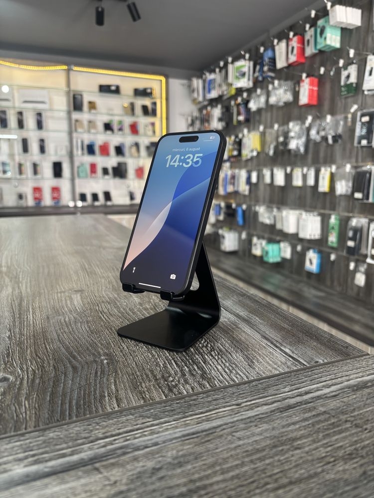 iPhone 15 Black, 128GB, Baterie 88%