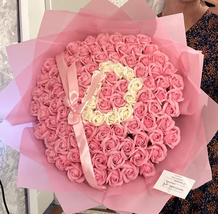 Мыльные розы 101шт