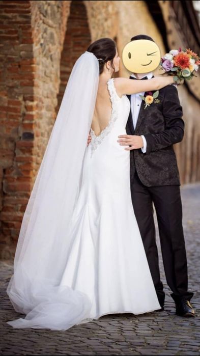 Rochie de mireasă Vanilla Sposa – tip A, mărimea 36/38
