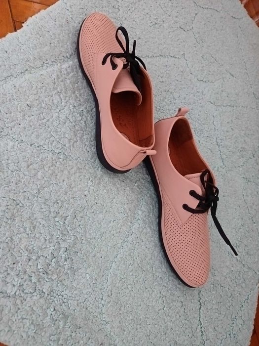 Pantofi dama piele naturala, noi, Mas.38
