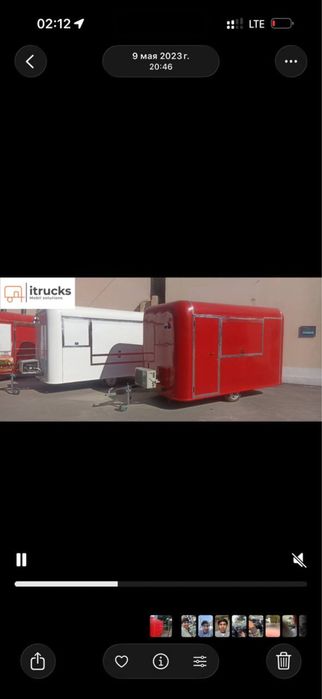 foodtruck sotiladi juda qulay