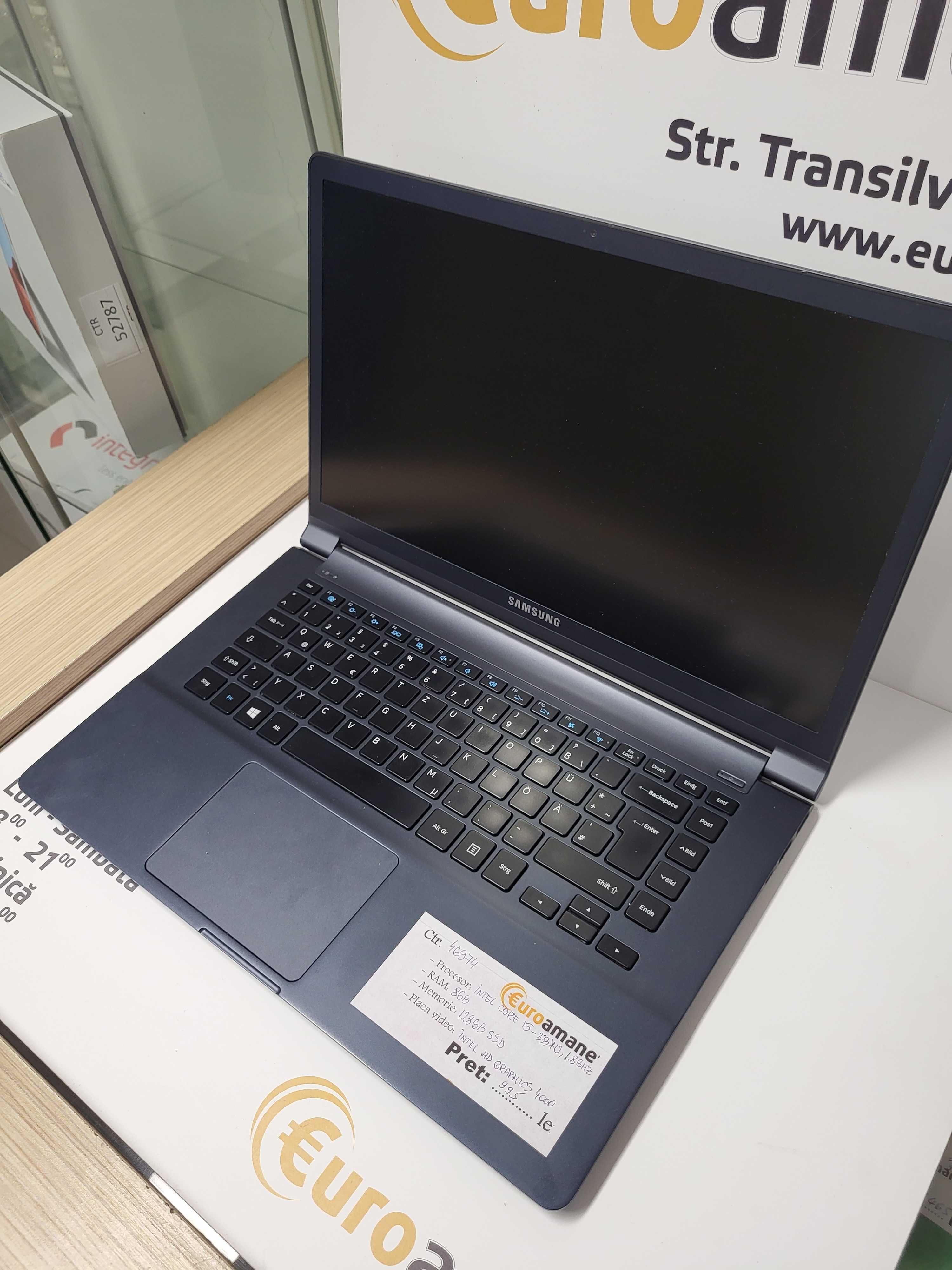 Laptop Samsung, Intel Core i5-3337U -T-