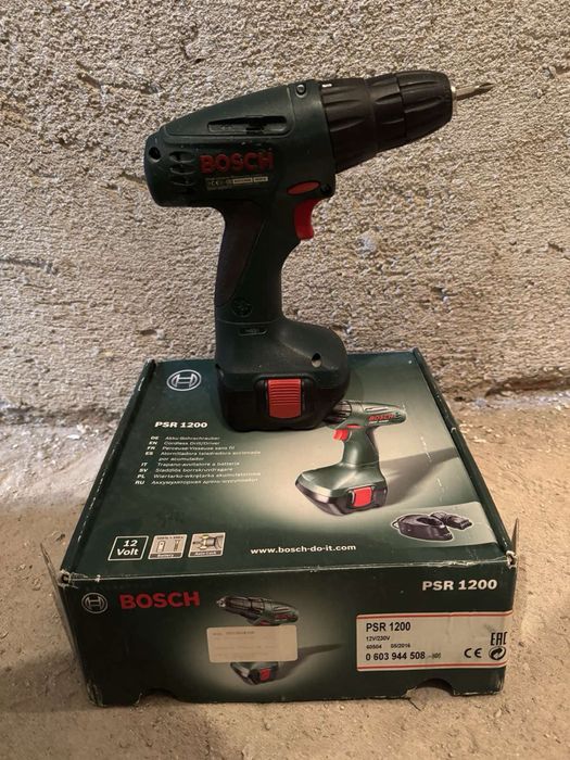 Акумулаторен винтоверт BOSCH PSR 1200 12V