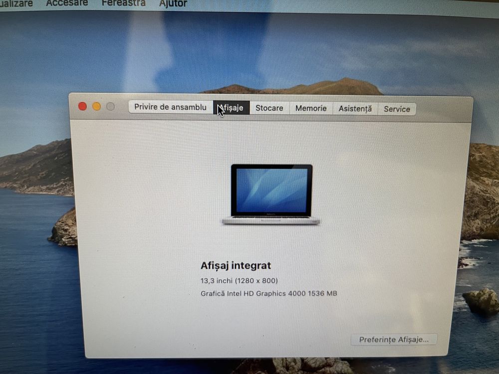 MacBook pro 2012 proc i5 ssd 120 gb 8 giga ram