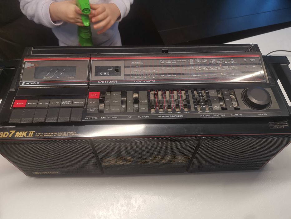 Casetofon Hitachi 3d7 mk2 boombox
