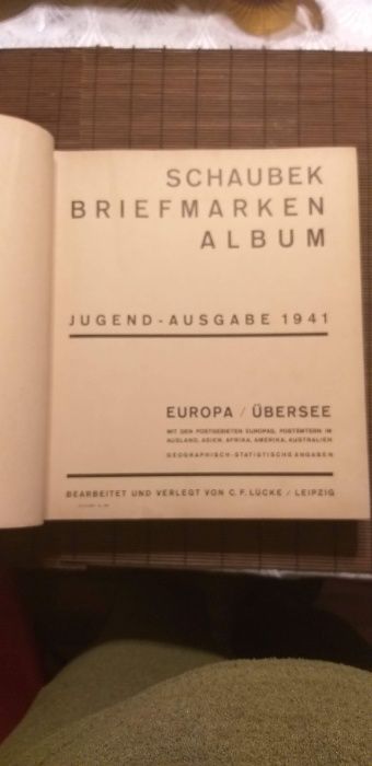 Album filatelic Schaubek 1941