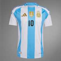 Adidas ARGENTINA 2024 Home Authentic Jersey MESSI 10 2XL