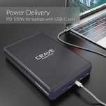 Crave PD Power Bank 50000mAh, PowerPack Portable Battery - USB-C 100W