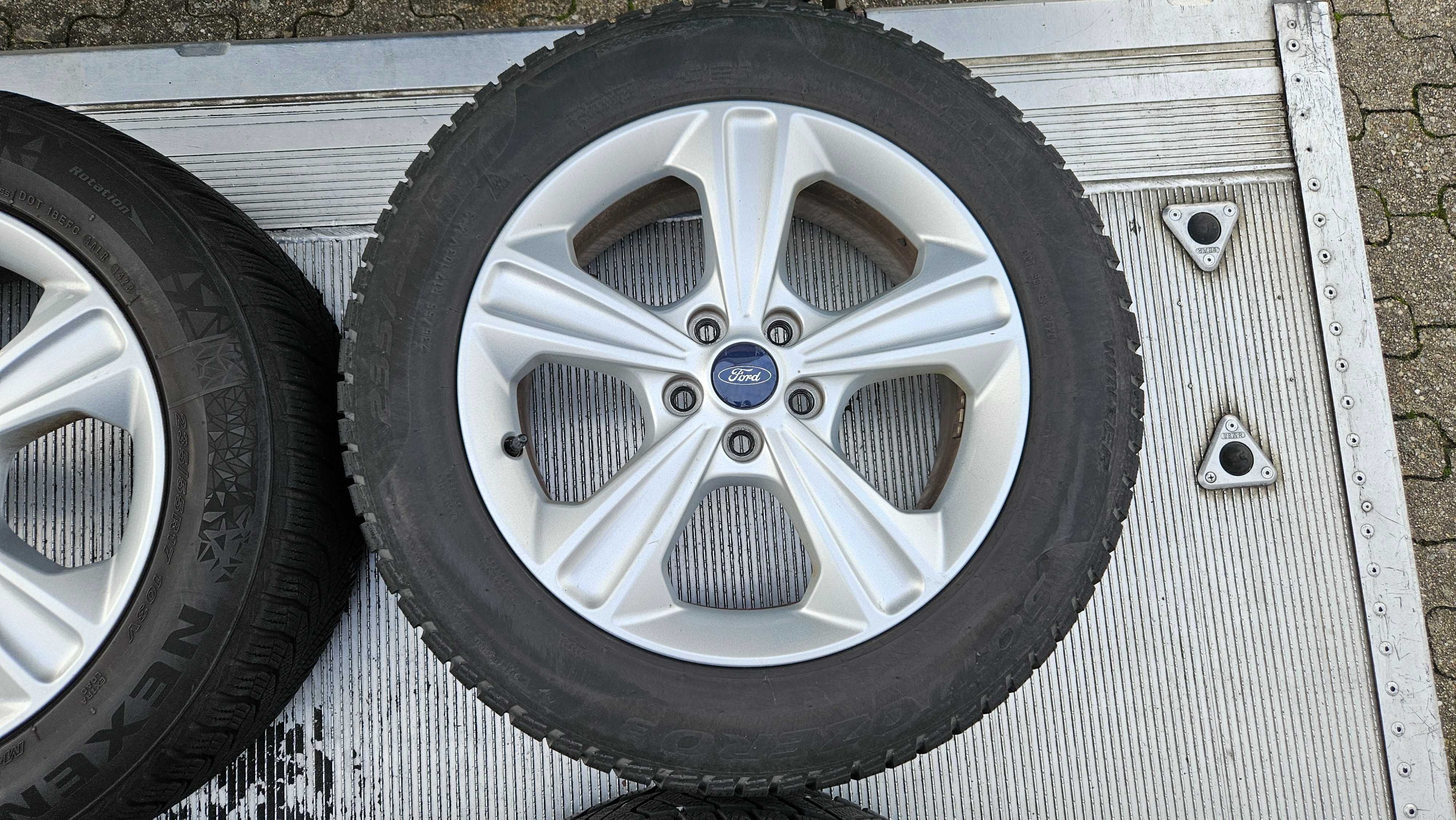 Jante pe 17 originale Ford Kuga 2  Galaxy S-max + Senzori + 235 55 17