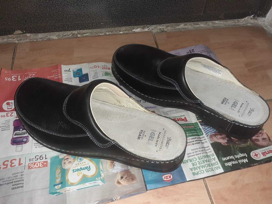 Saboti dama ortopedic marca Batz piele naturala