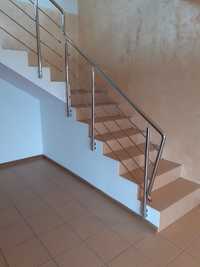 Balustrade din inox-executie-montaj